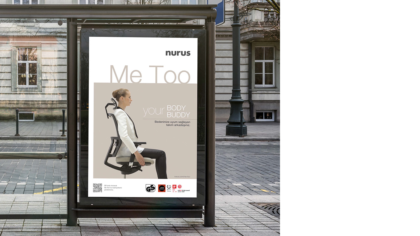 campaign design furniture graphoz metoo nurus officefurniture Turkey