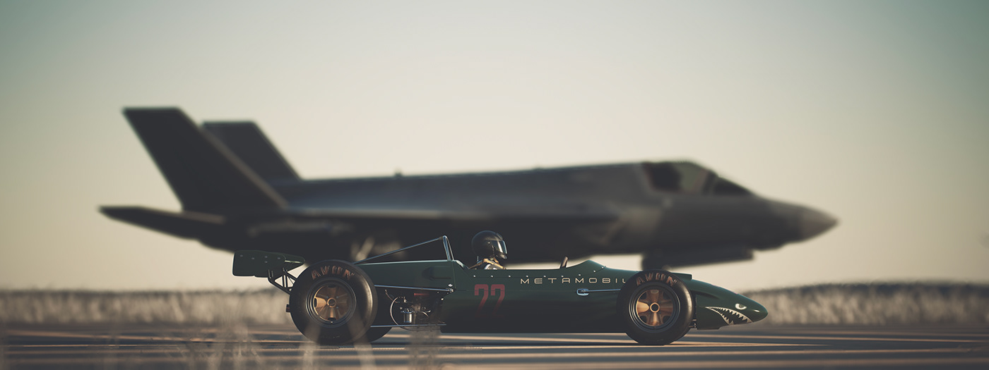 3D automotive   CGI Formula 1 metaverse Motorsport nft racecar UE4 Unreal Engine