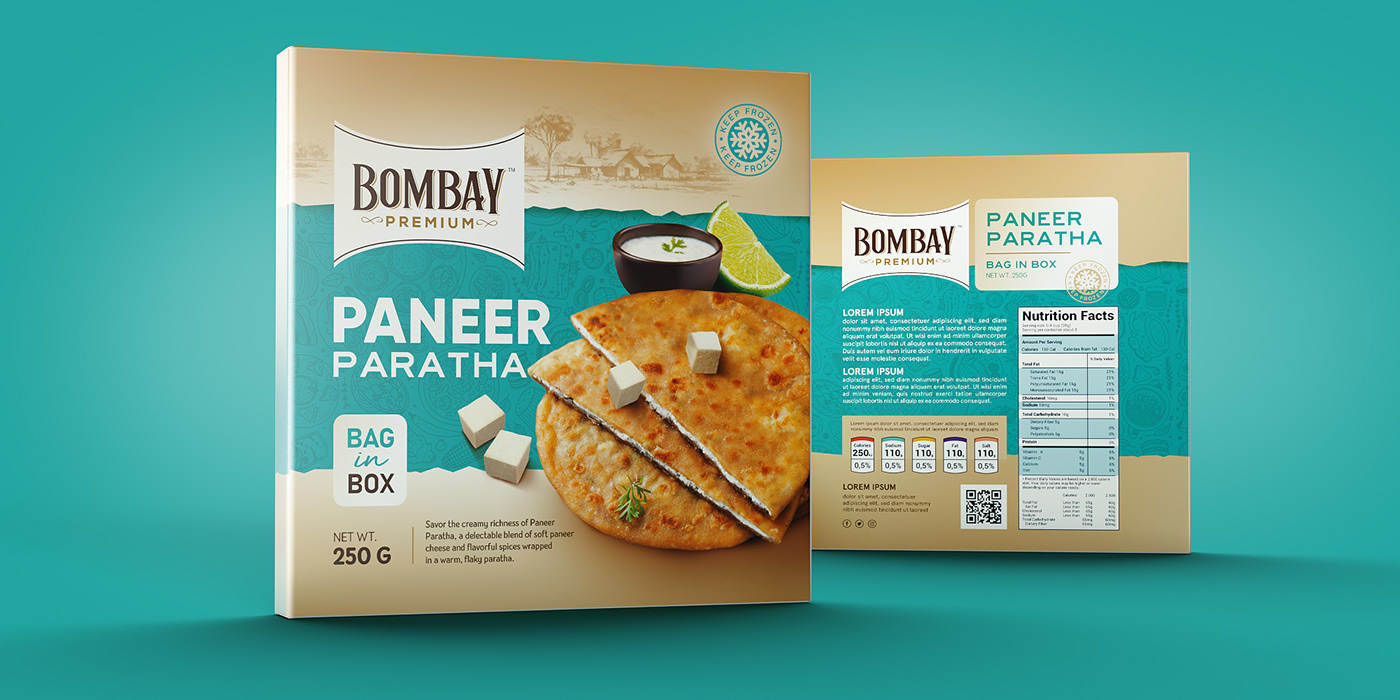 boxdesign box FoodBox Packaging packagingdesign foodpackaging   boxdesigner frozenfood Indianfood packagingdesigner