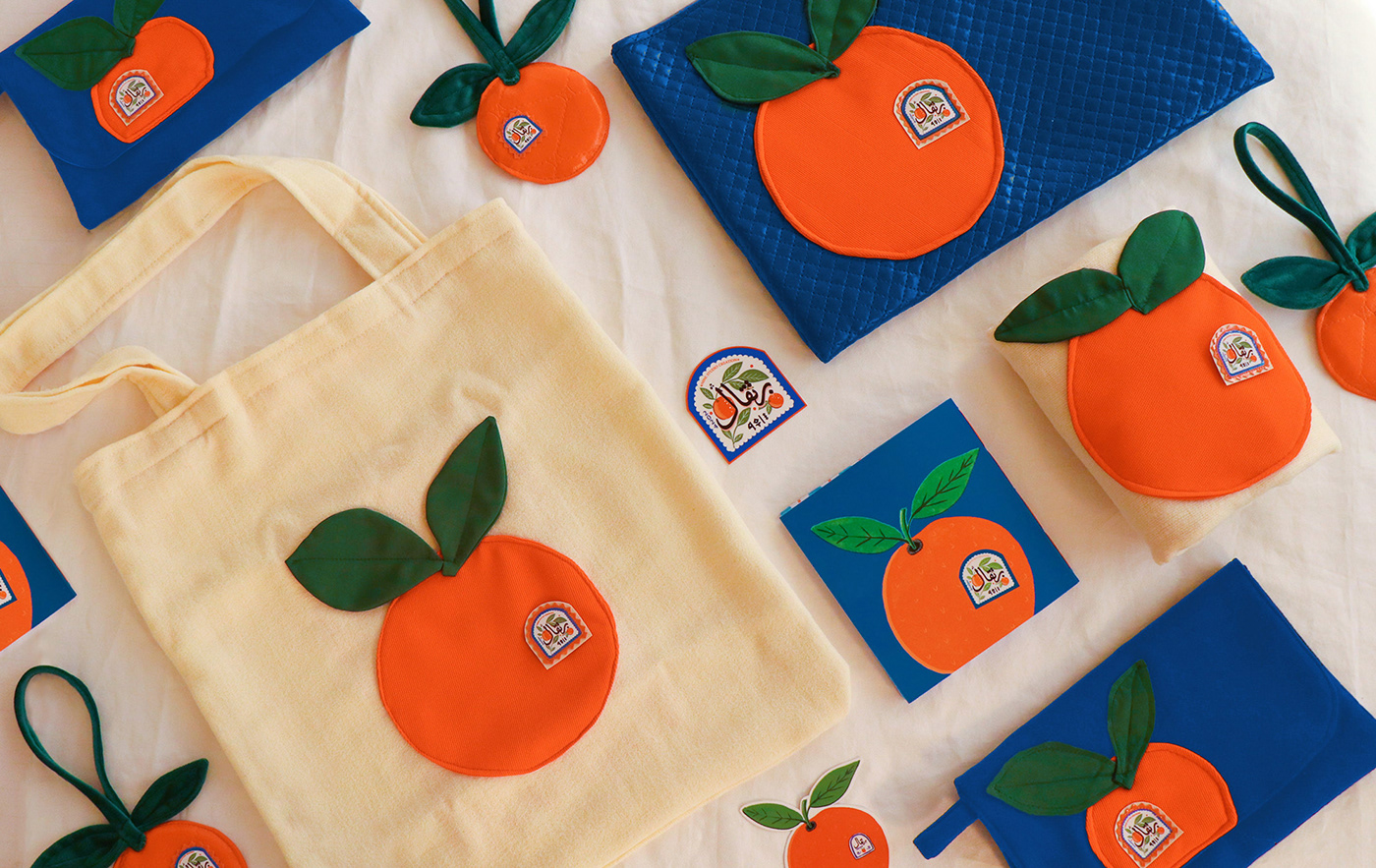  Handmade everyday items celebrating oranges crafted from various materials.