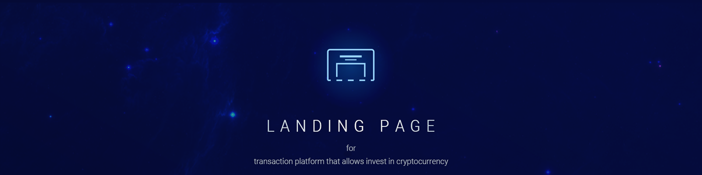 finance landing page Exeria transaction platform investing Investment