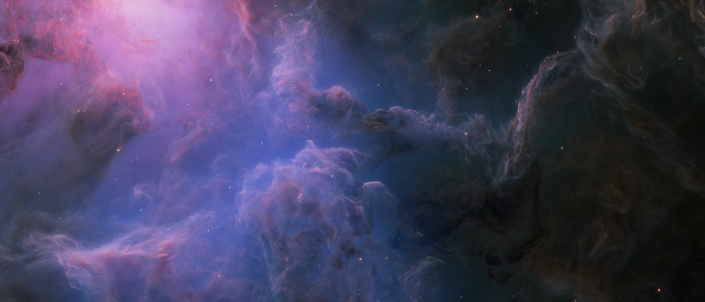 nebula particles physics cosmos universe 3D
