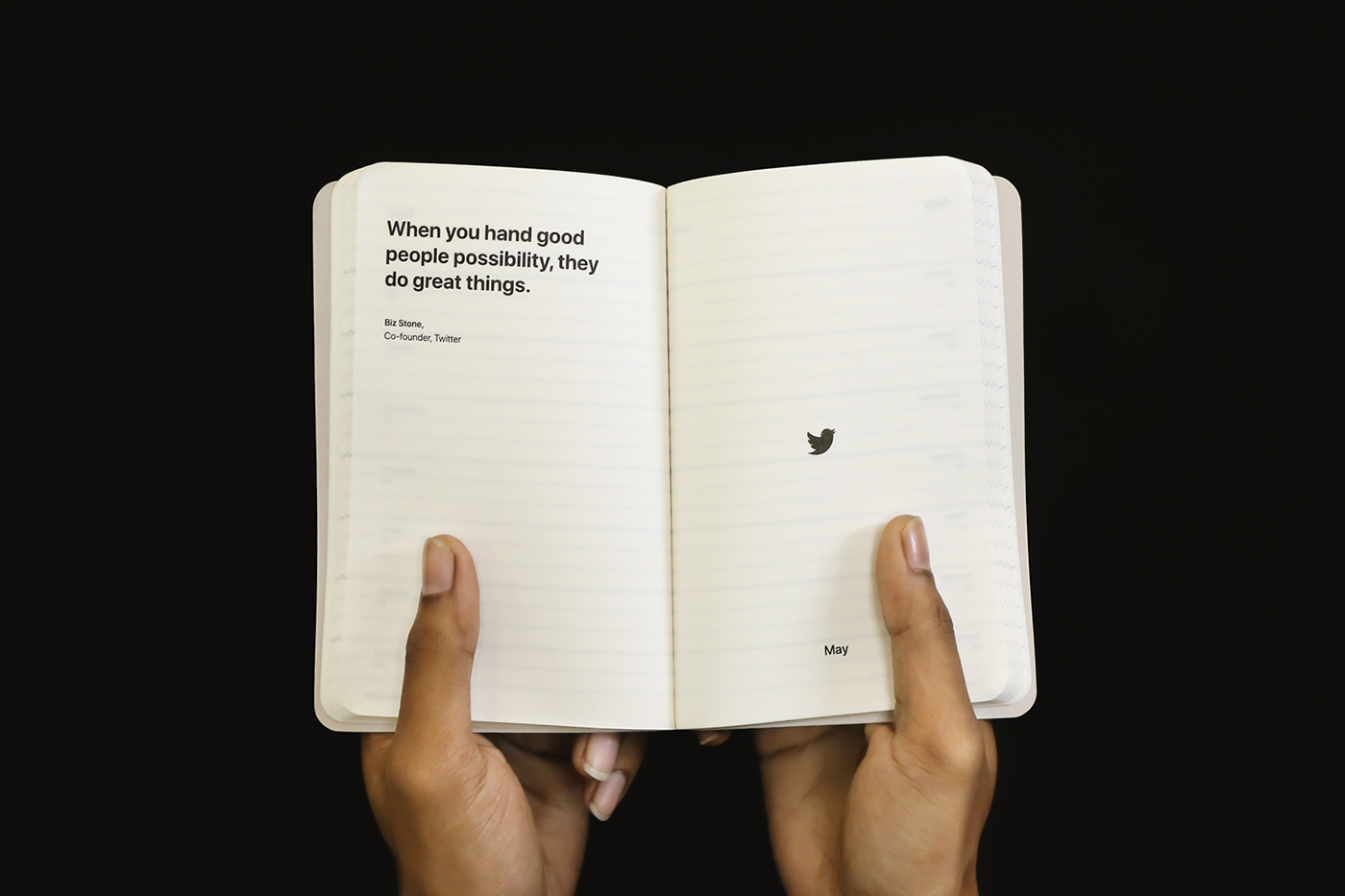 planner modern book notebook minimalist clean