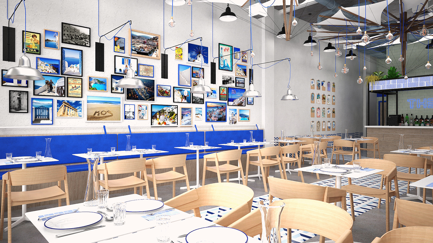 restaurant Interior greek