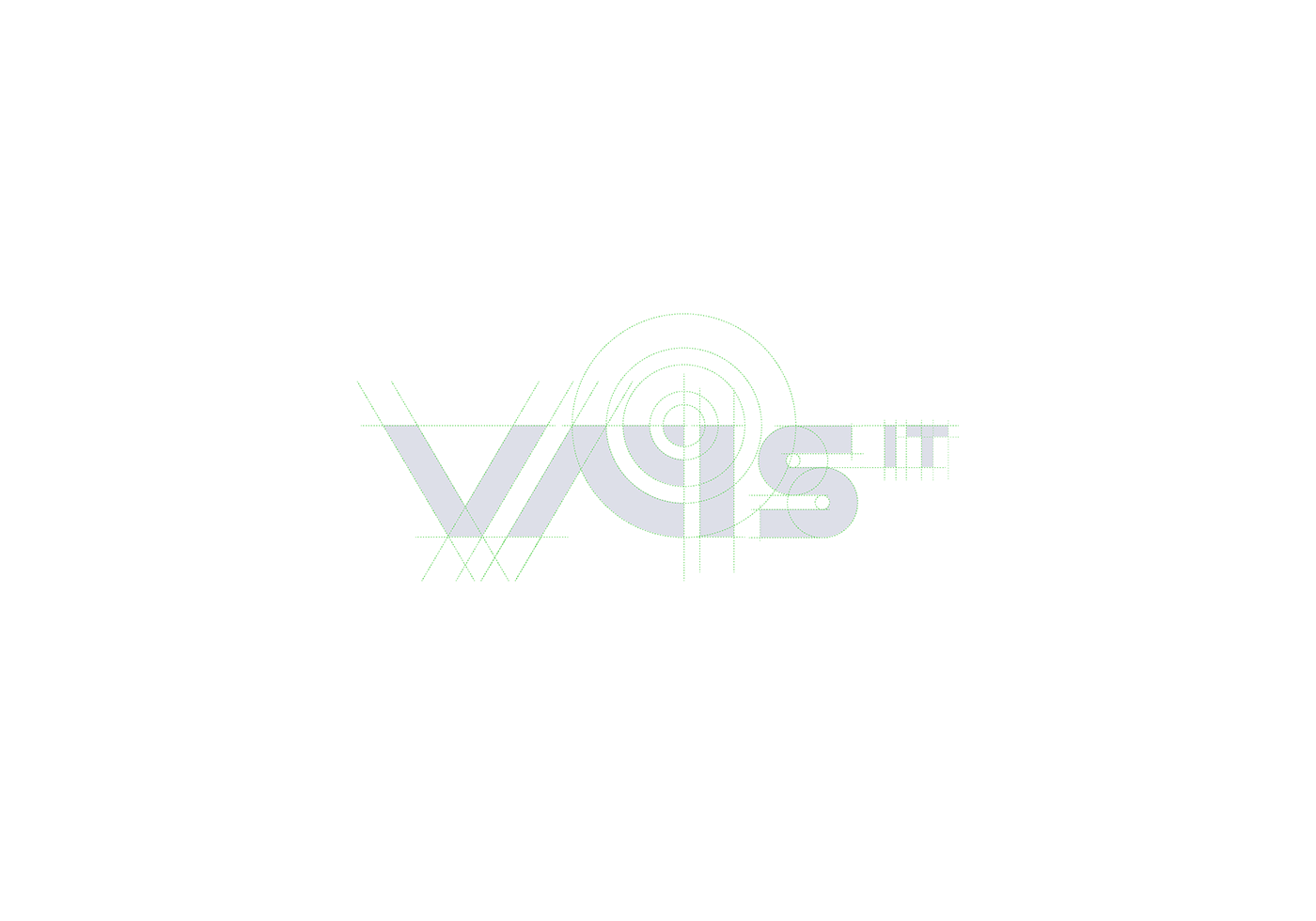 logo branding  IT Vais symbol Internet Technology graphic design  showcase Mockup