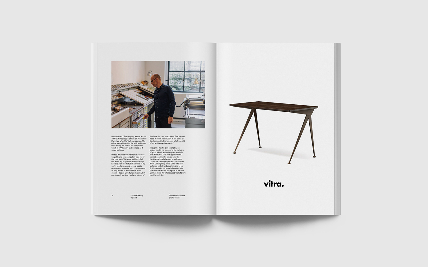 magazine furniture industrial editorial Blog
