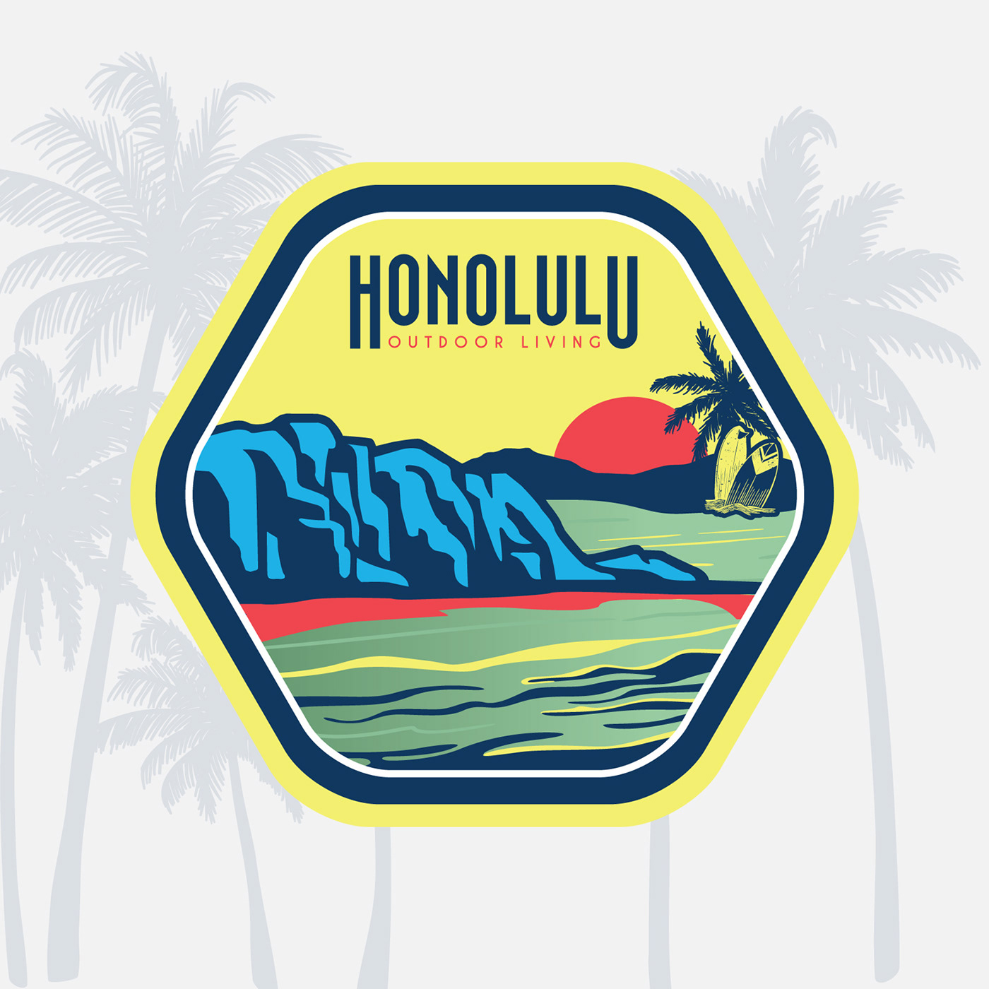 adventure adventurelogo badge badgedesign badgelogo HAWAII logodesigner logomaker Outdoor outdoors