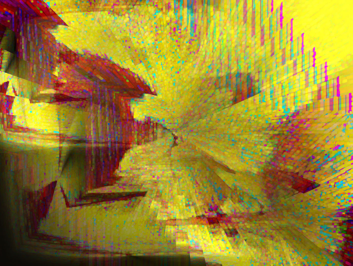 Glitch noise linux Digital Filter data recovery found imaging sought imaging Post Production Digital Art  Pixel art