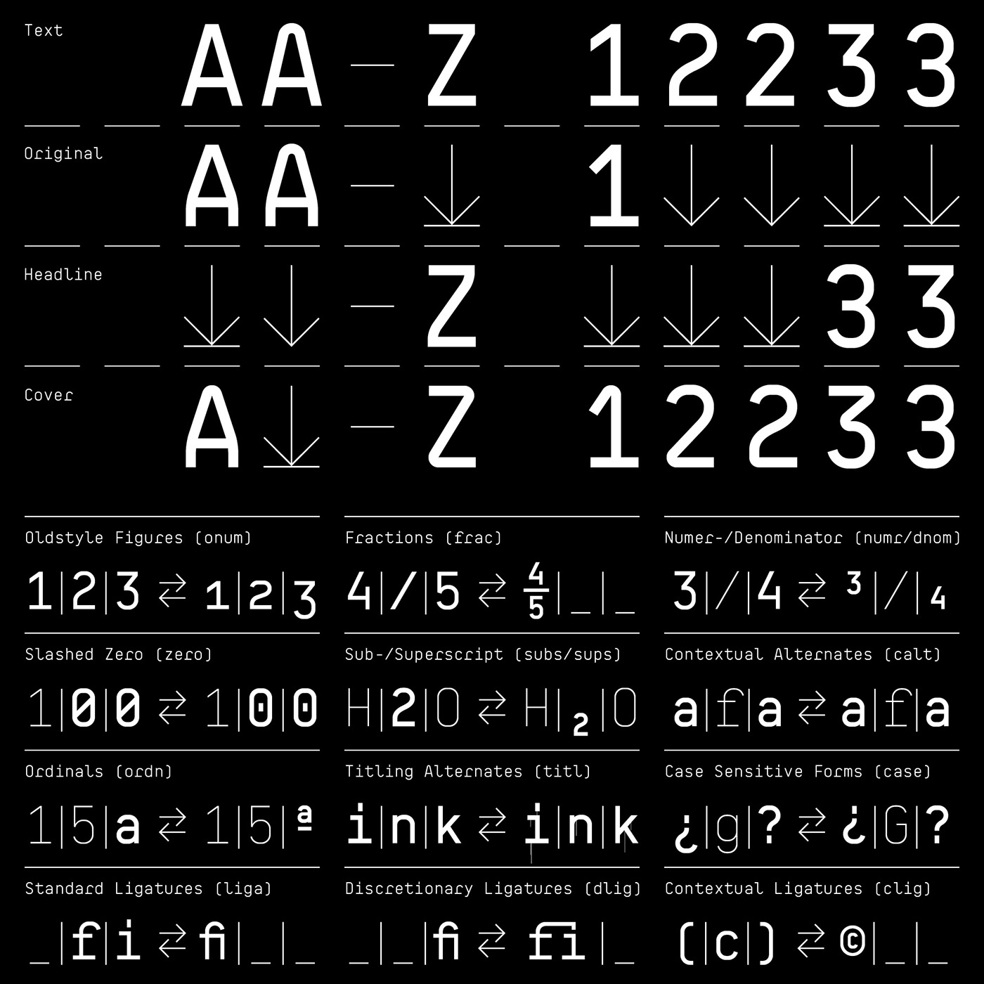 font monospaced simple clean swiss modular geometric bold Cyrillic lettering