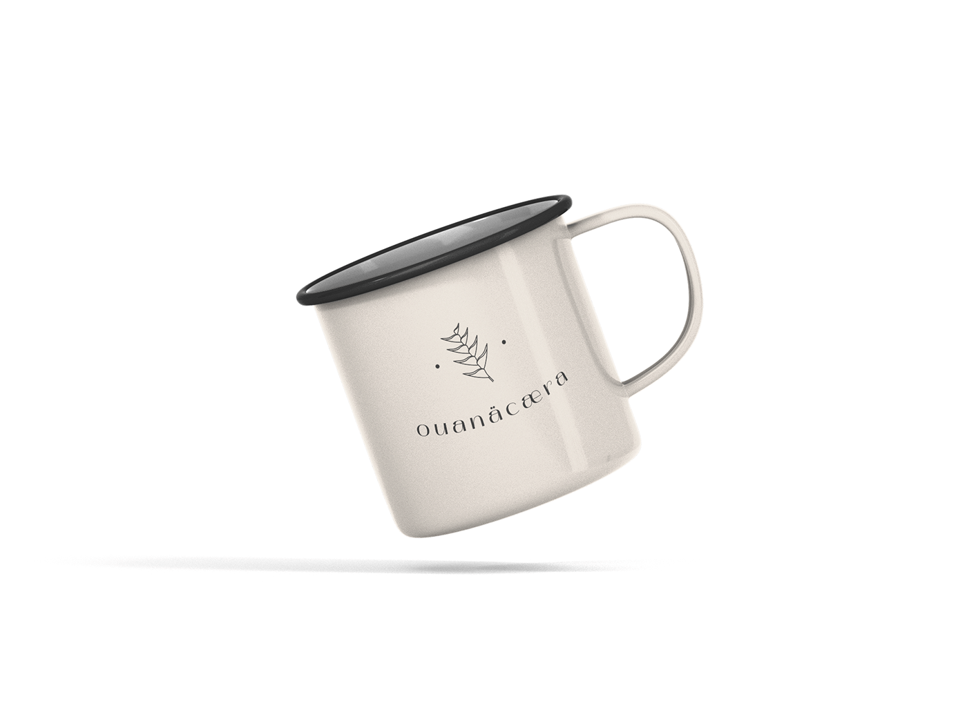boisson fleur Gourde identité visuelle logo Mug  Packaging tasse