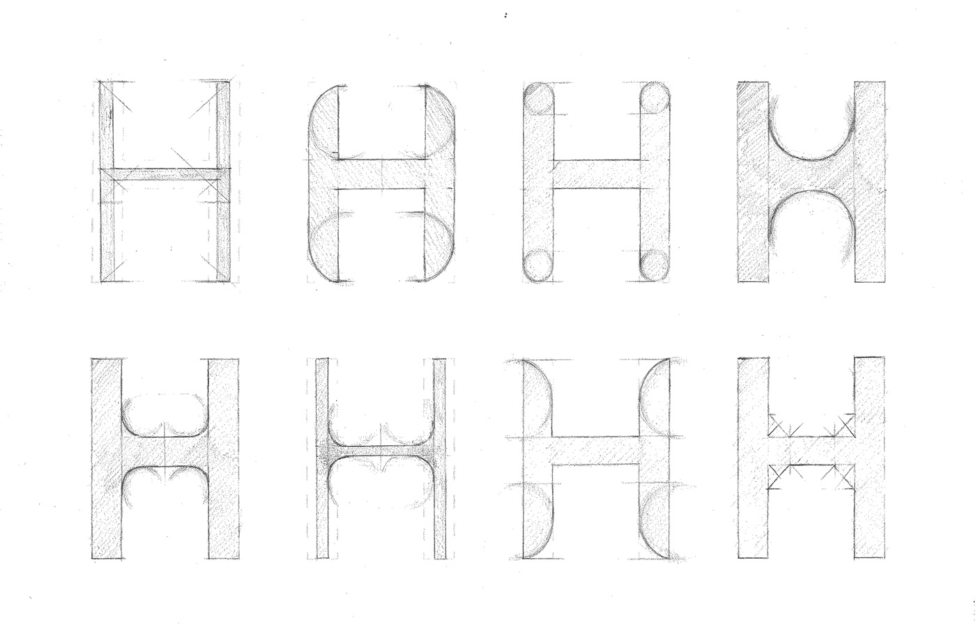 geometric minimalist typography  