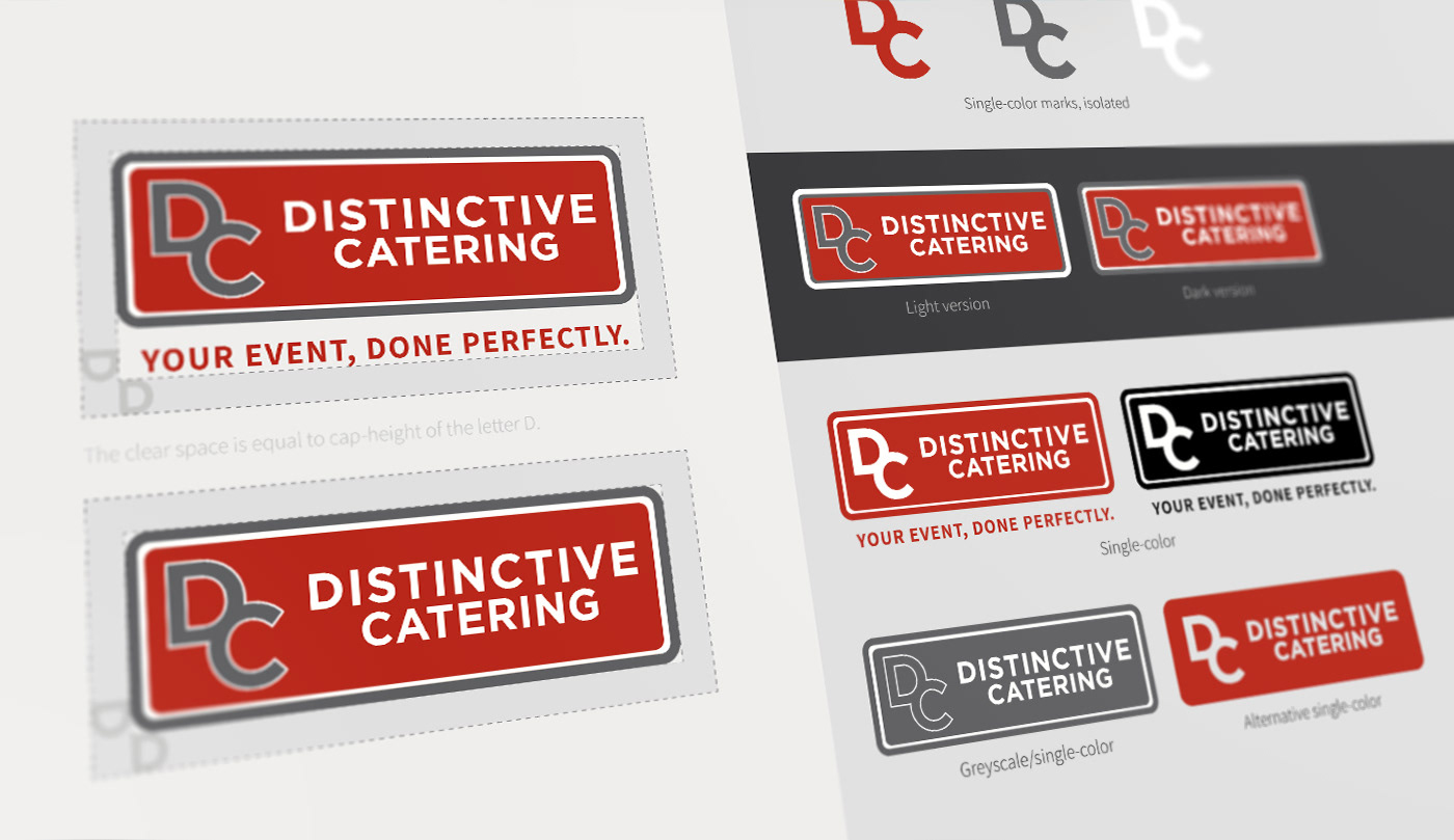 distinctive catering LEAD Marketing graphic design  branding  Advertising  marketing   catering Weddings receptions social event