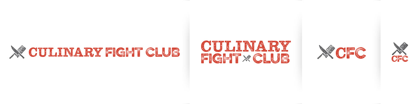 Culinary Fight Club chicago branding  design results boutique Food  Events