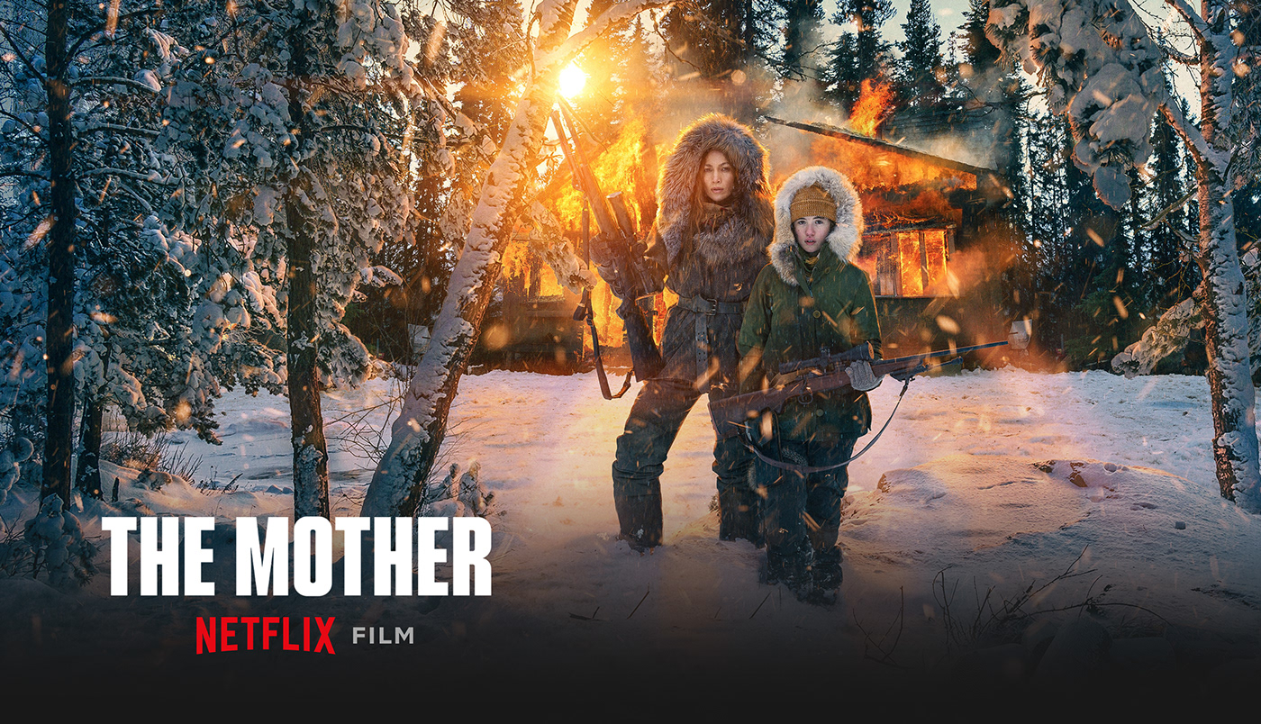 artwork banner Digital Art  film poster key art movie poster Netflix photoshop Poster Design the mother