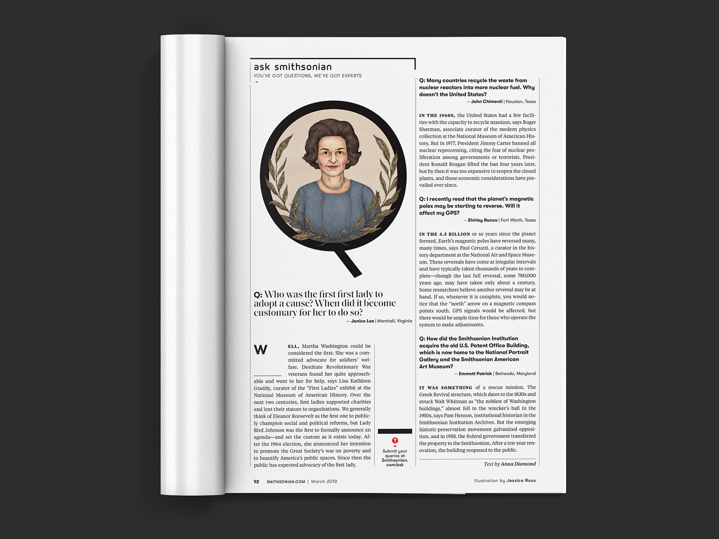 redesign publication magazine publishing   print smithsonian typography  