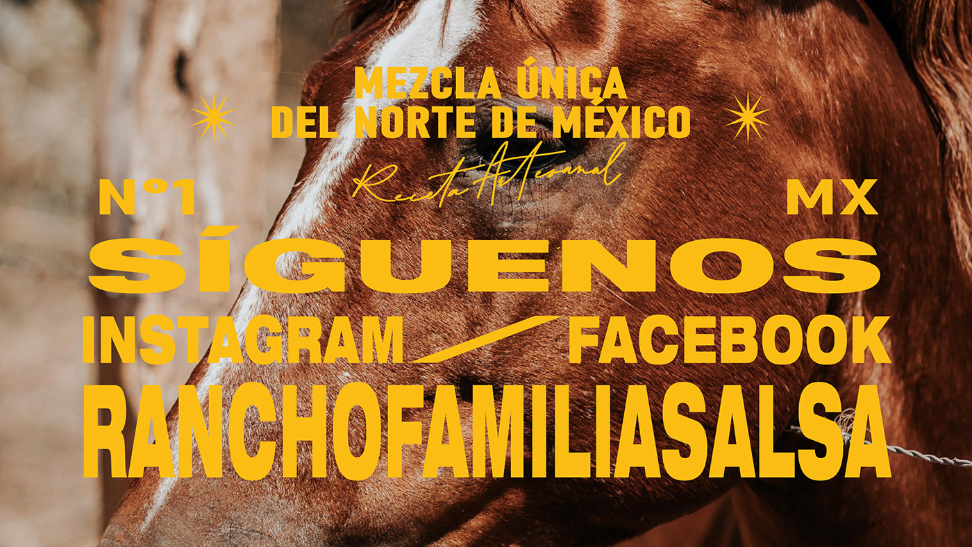 brand identity branding  familia field Logo Design Logotype mexico norte rancho salsa