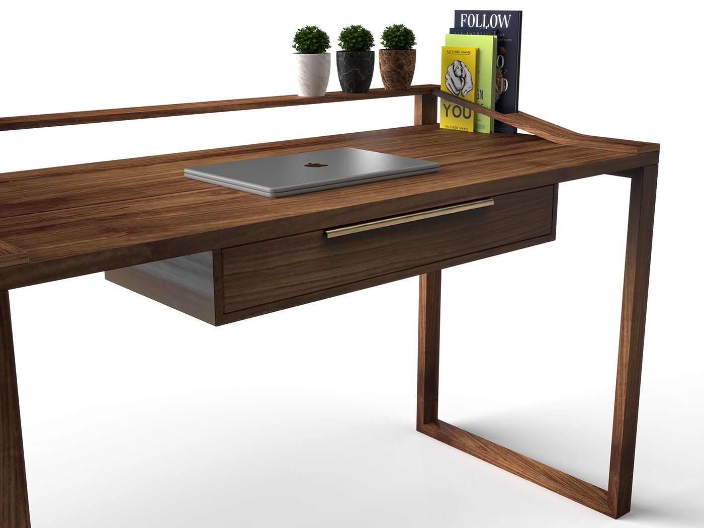 desk furniture furniture design  industrial design  product product design  wood wood and metal wood design working space