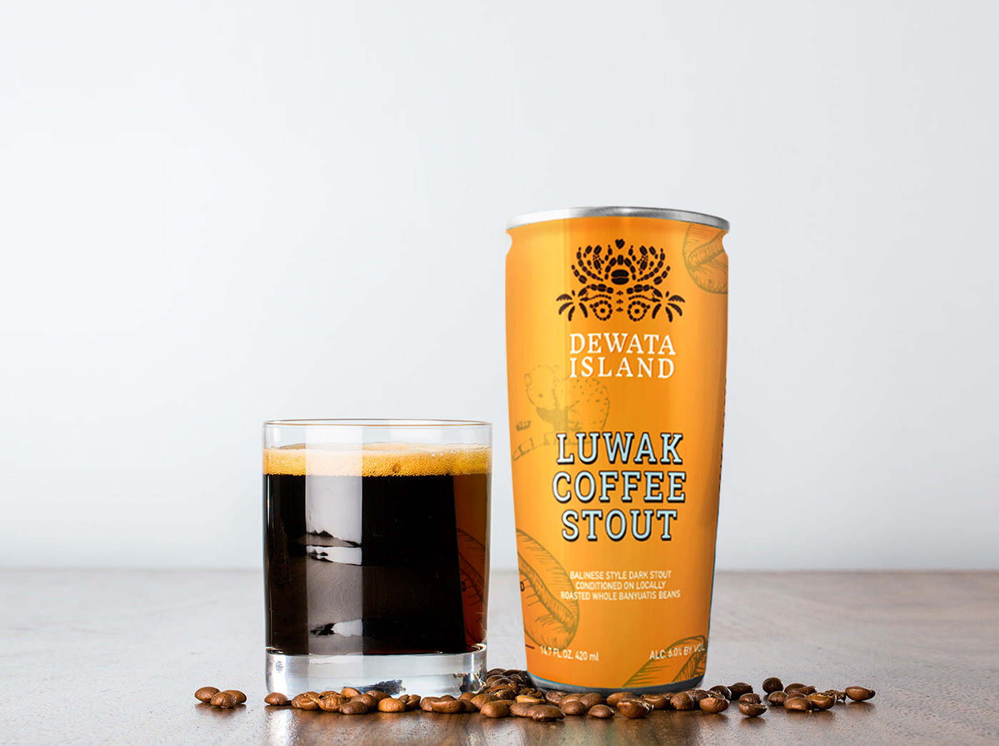 Coffee Packaging stout delivery Food  branding 