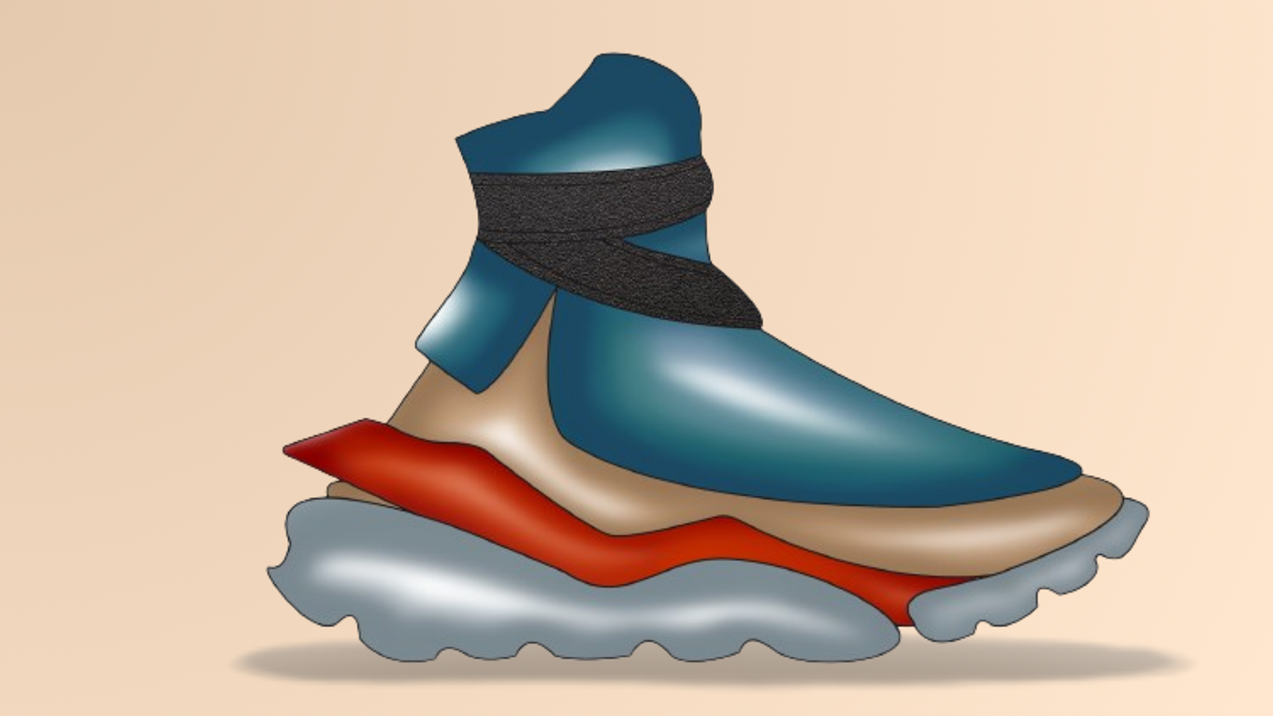 footwear design footwear sneakers rendering Pinterest design footweardesigner Neha Digital Art  RANDOM RENDERINGS