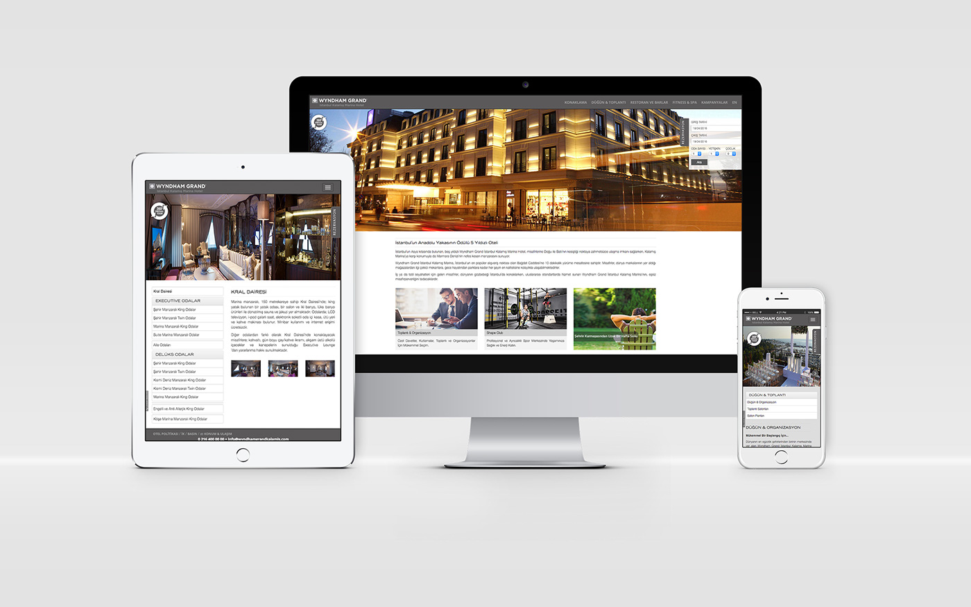 hotel otel wyndham Web site grand istanbul kalamış tourism turizm