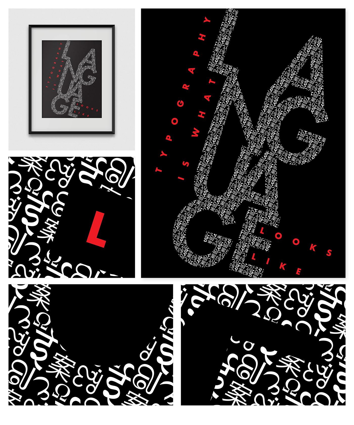 poster typography   Oklahoma State language design Illustrator Ellen Lupton Layout grid system Jake Willis