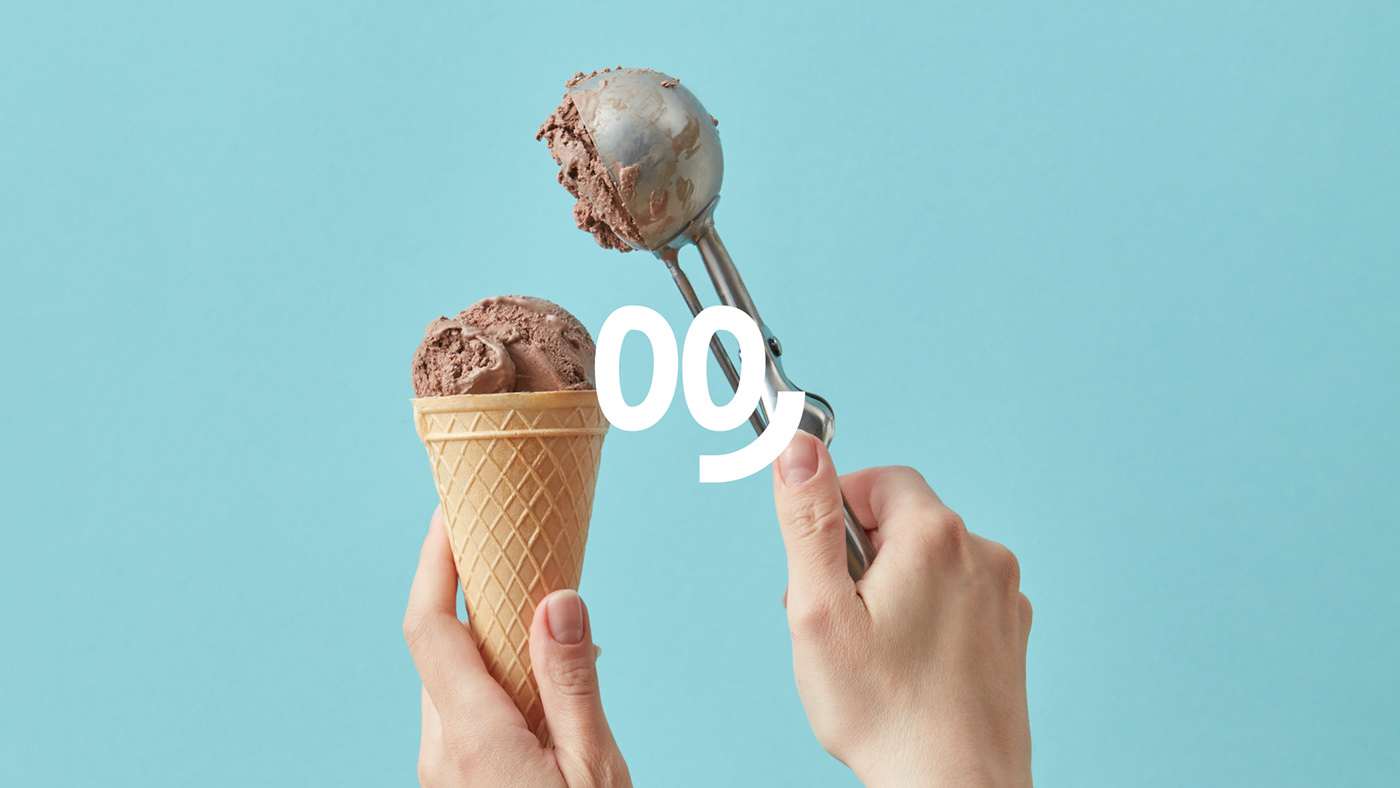 branding  identity Packaging typography   Food  ice cream bakery dessert logo restaurant