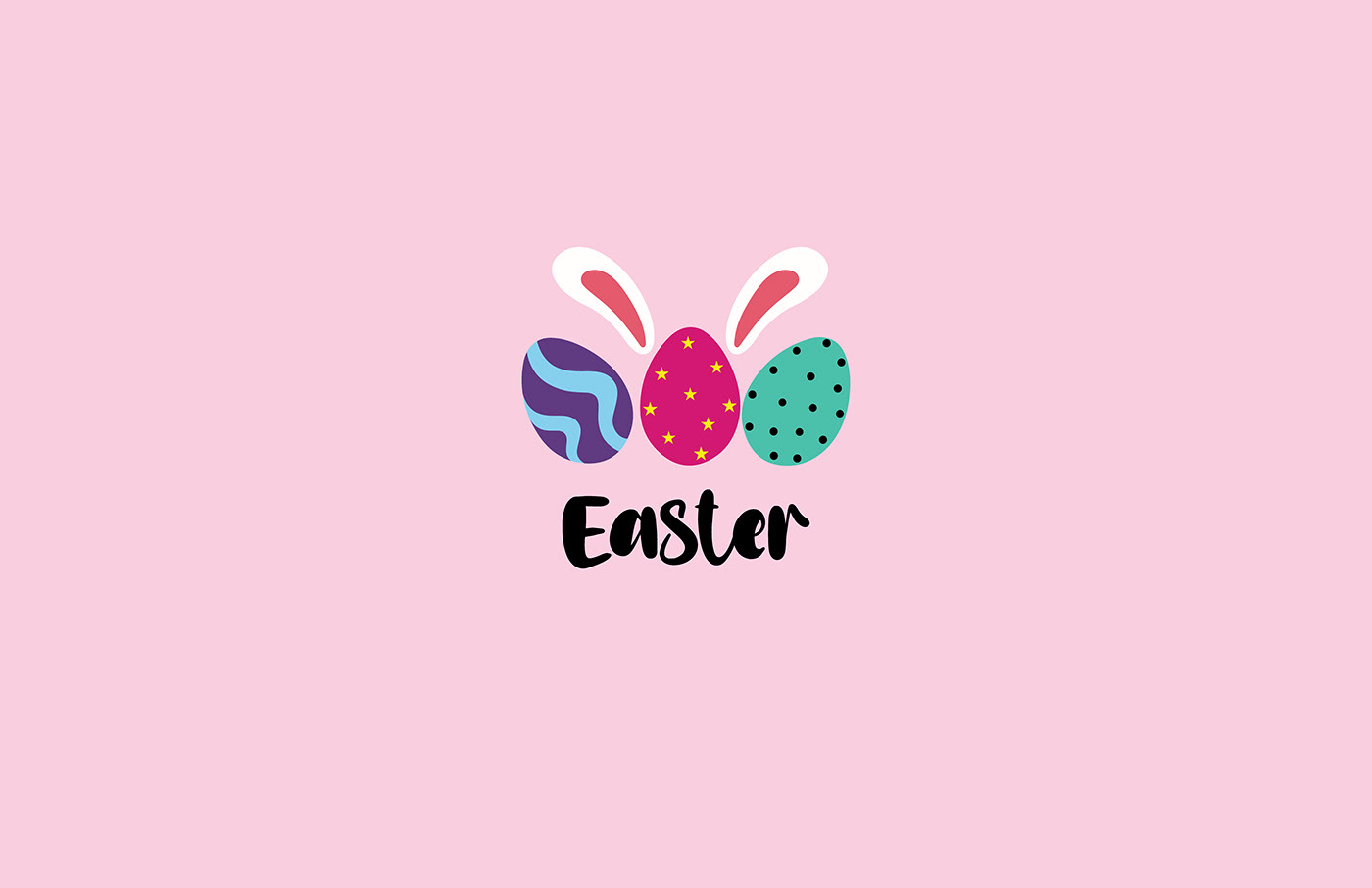 Easter Logo Easter logo bunny logo designer visual identity