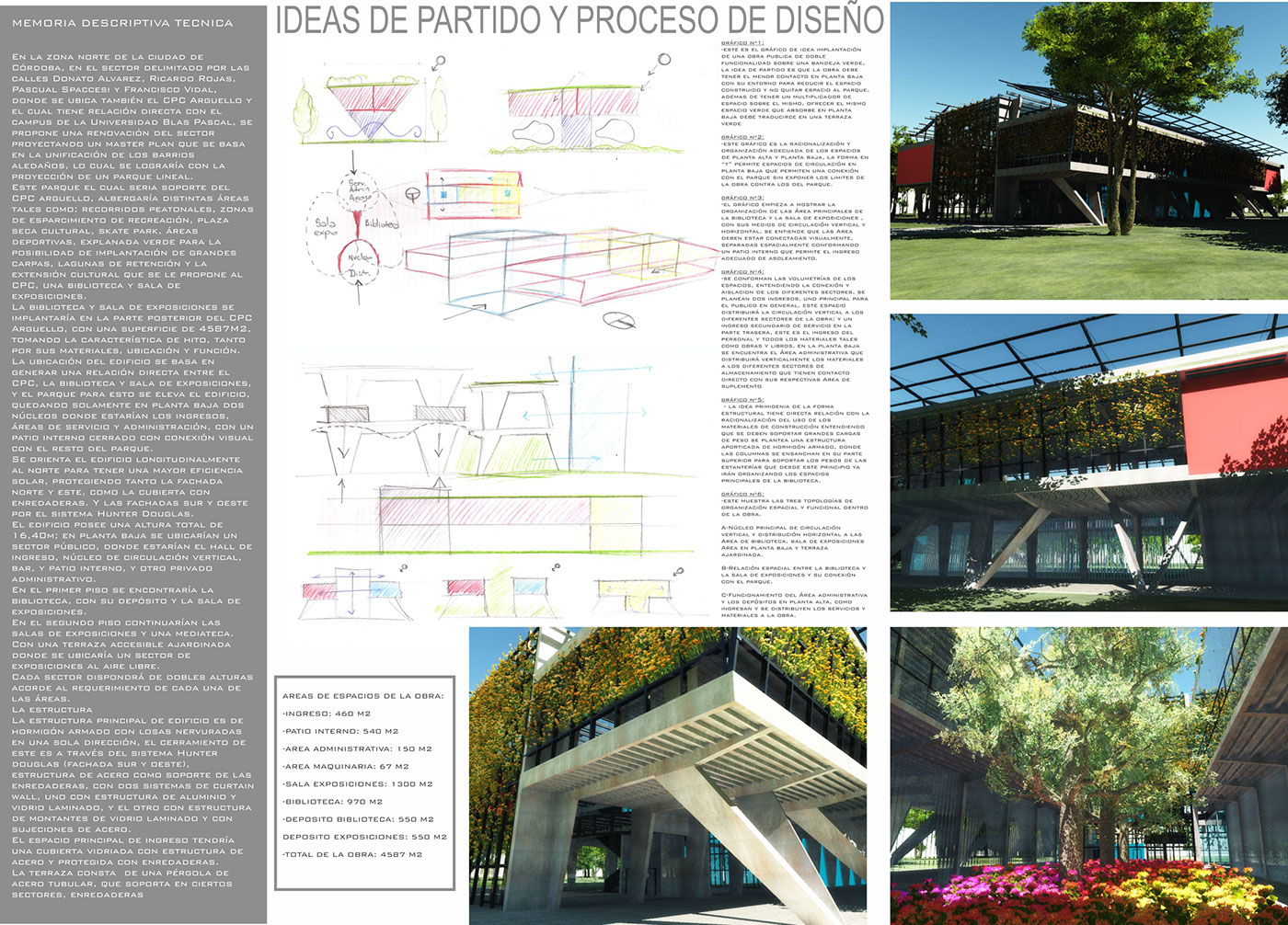 parks library constructions green areas grass architecture design