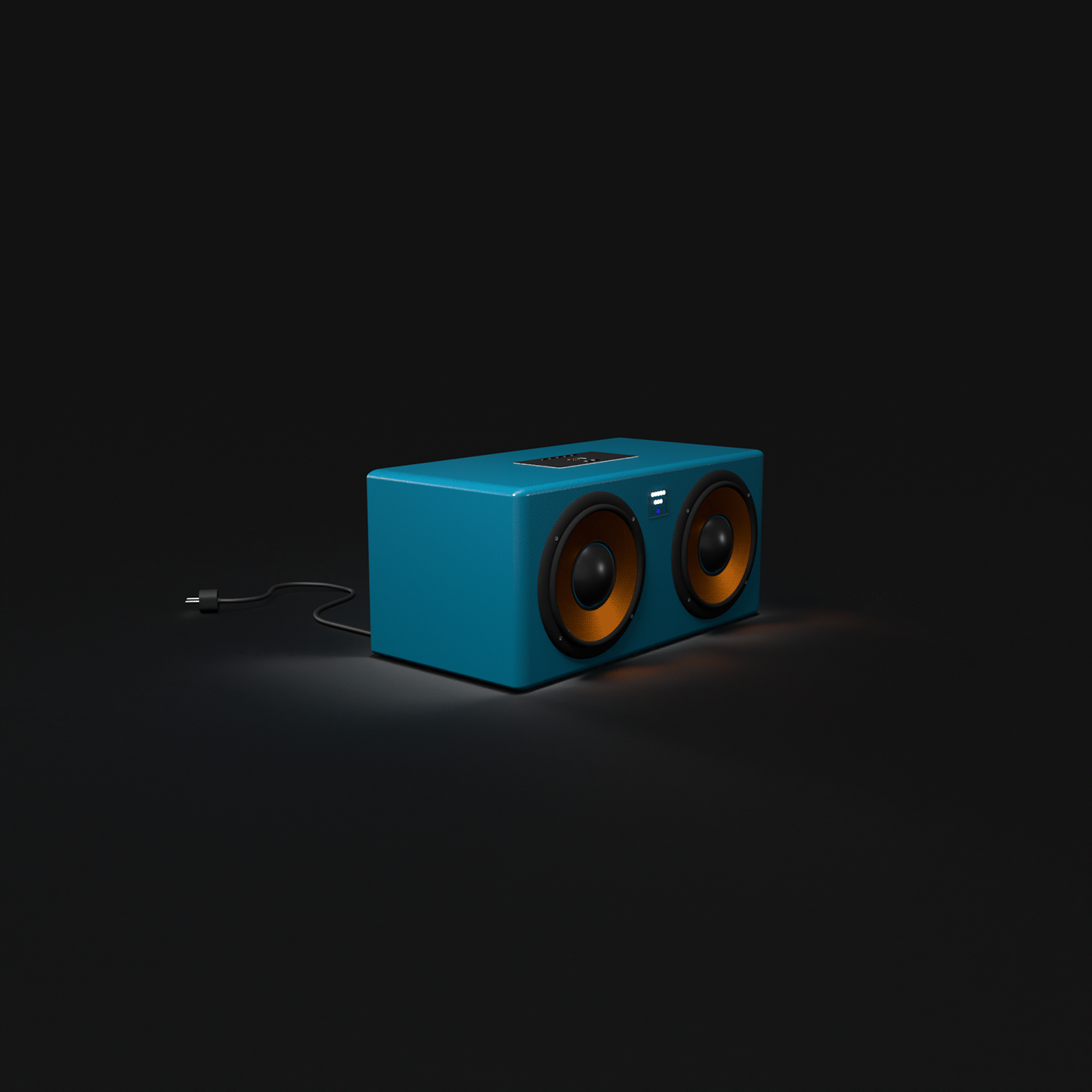 3D kitbashing music son stereo vintage