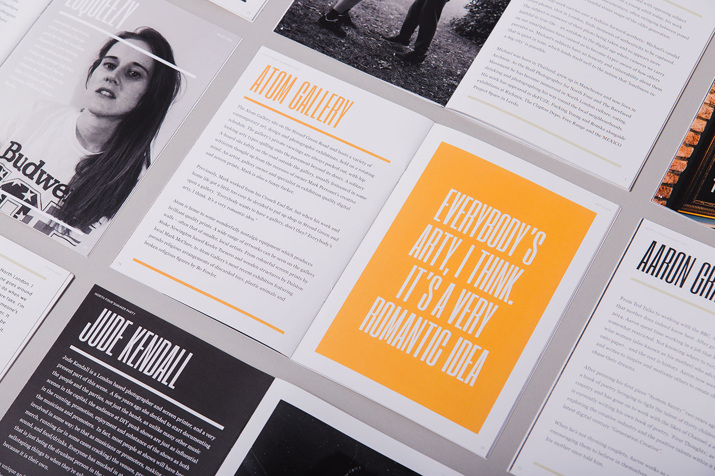 magazine brochure Zine  graphic design  print design  copywriting  Photography  magazine layout design