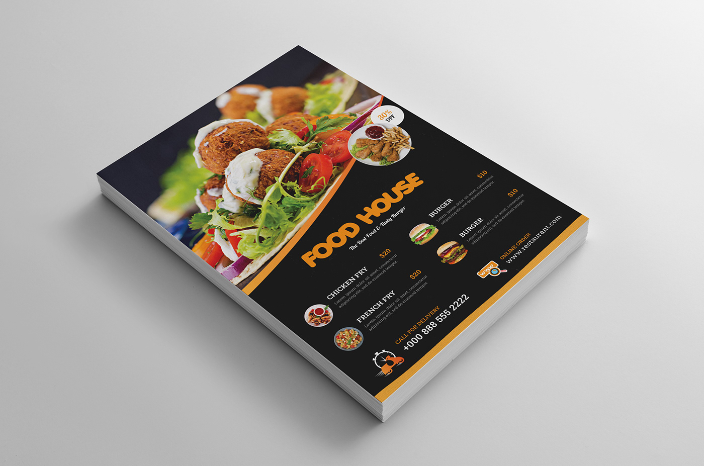 design design ideas flyer Flyer Design Food  food flyer restaurant restaurant flyer
