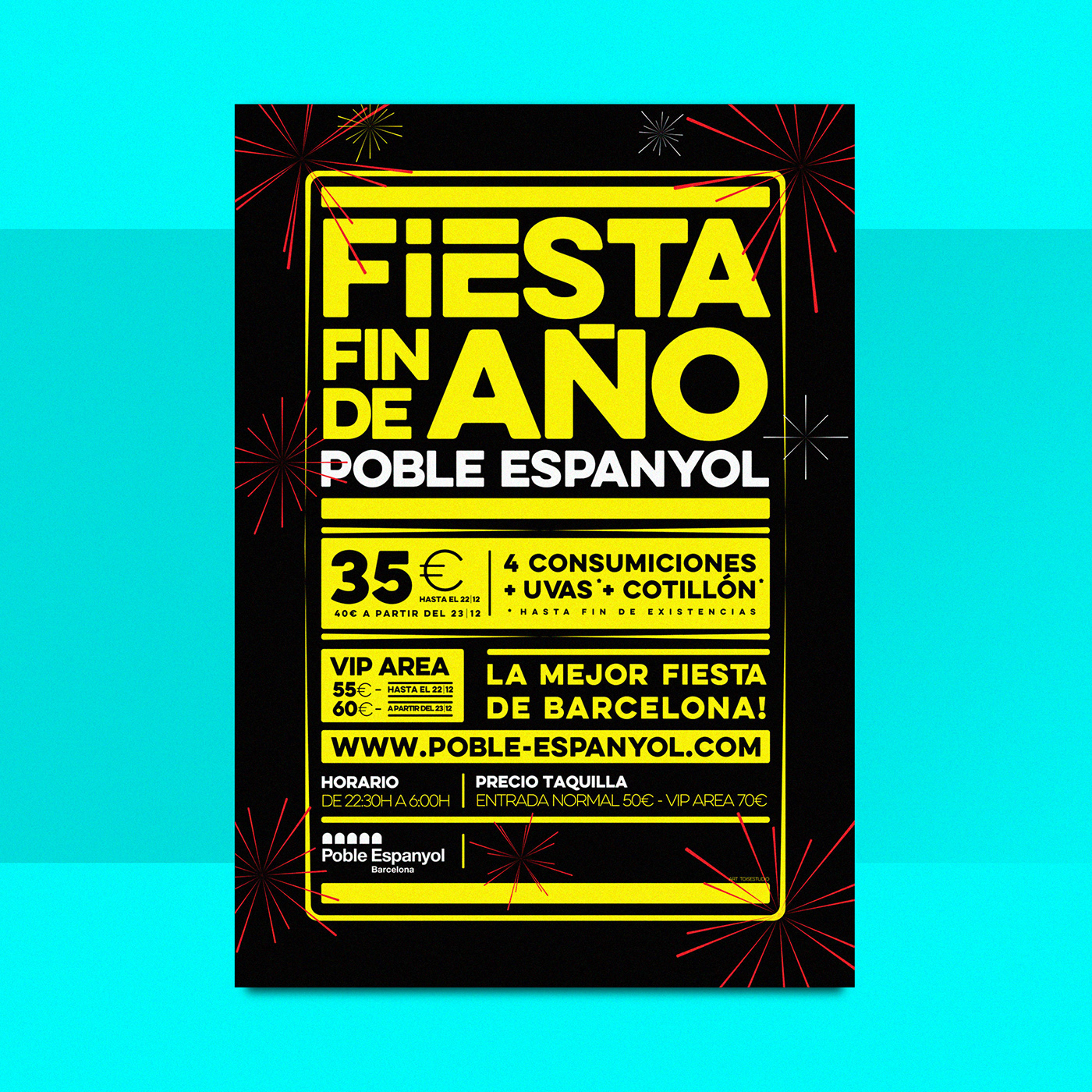 Nados Tois poster Poster Design tois estudio type composition type poster typography  