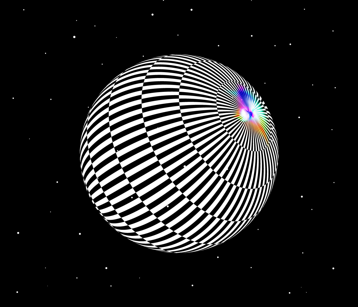 op art black white pattern opart abstract symbol optical illusion visual effect illusion sign