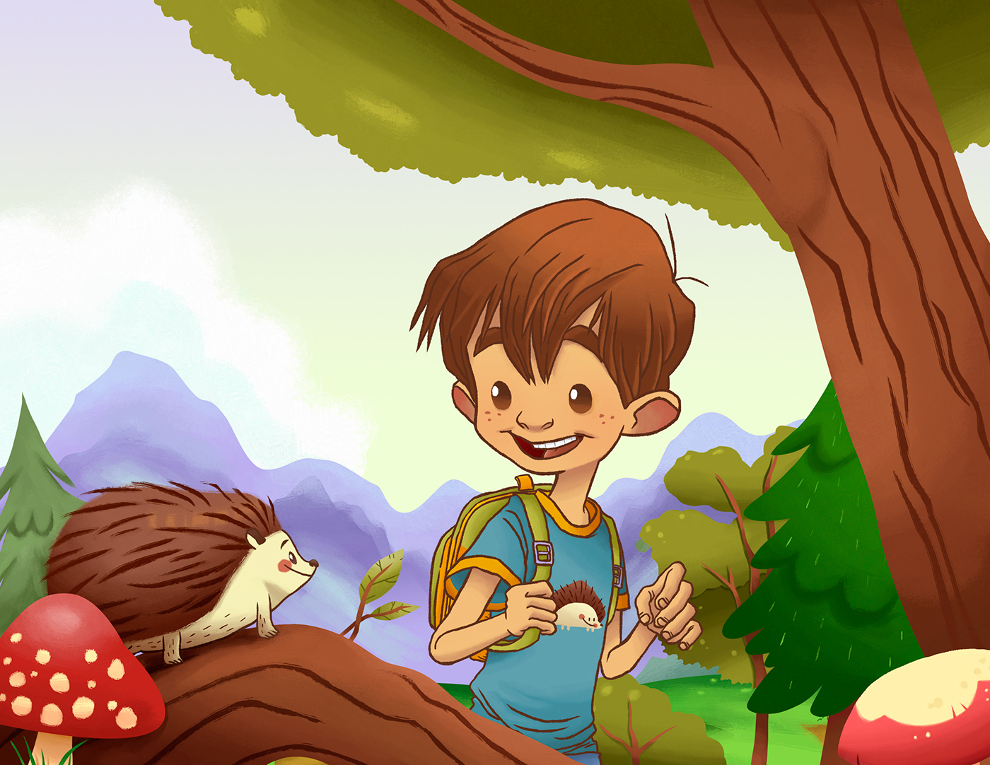 children book Hedgehog