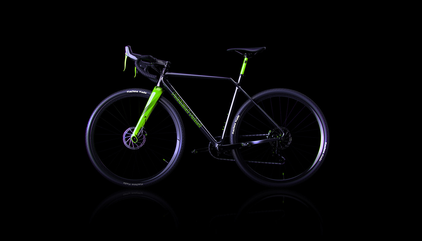 3D Bike industrial design  keyshot Render Rondo rutt visualization