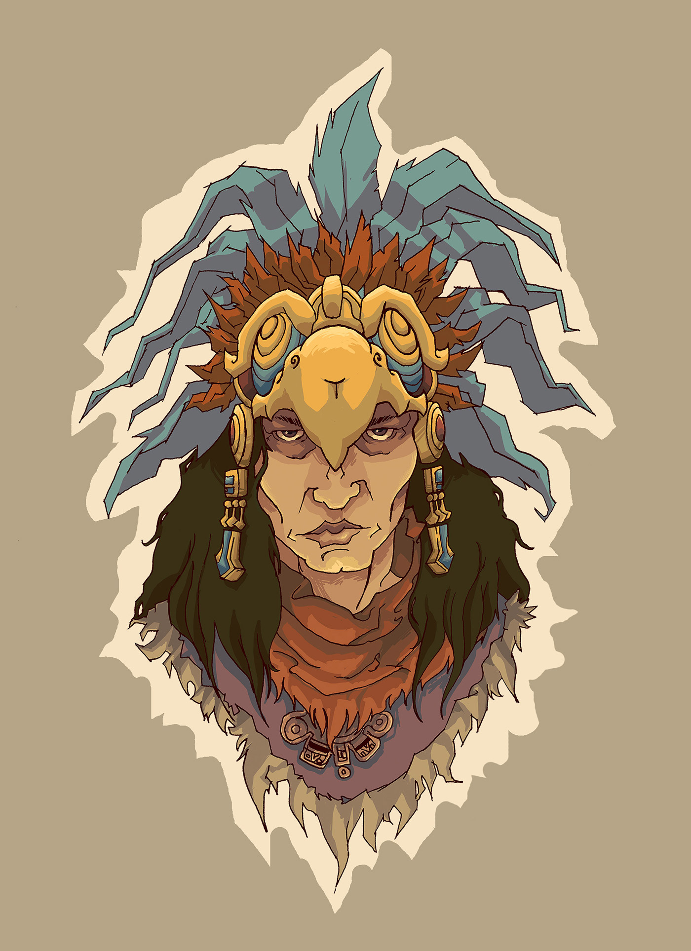Aztec Warrior.