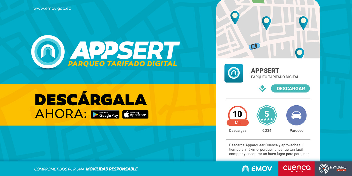 app parqueo digital parking cuenca Cuenca Ecuador