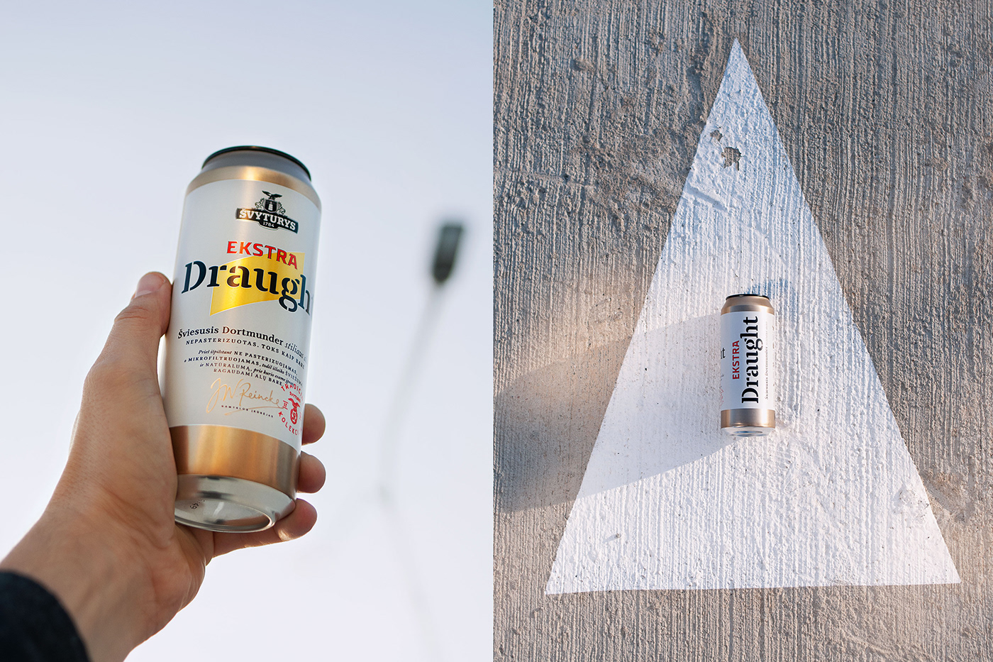 aluminium beer beerlabel can city concrete copper Packaging packagingdesign Urban