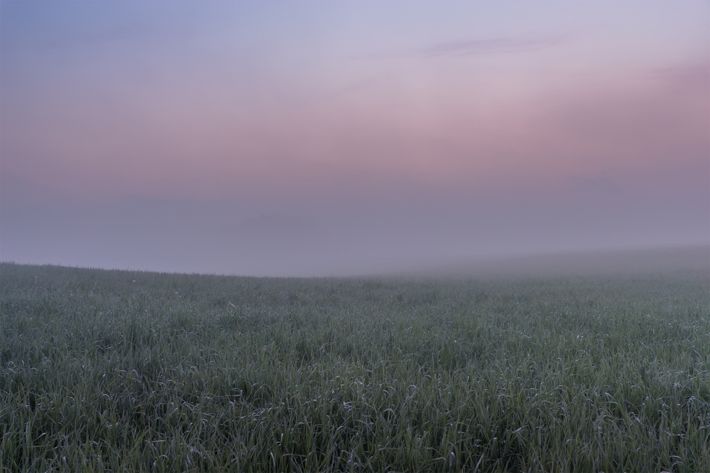 fields rural fog Landscape Minimalism