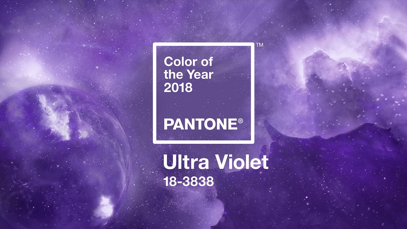 pantone purple ultraviolet color year fubiz studio