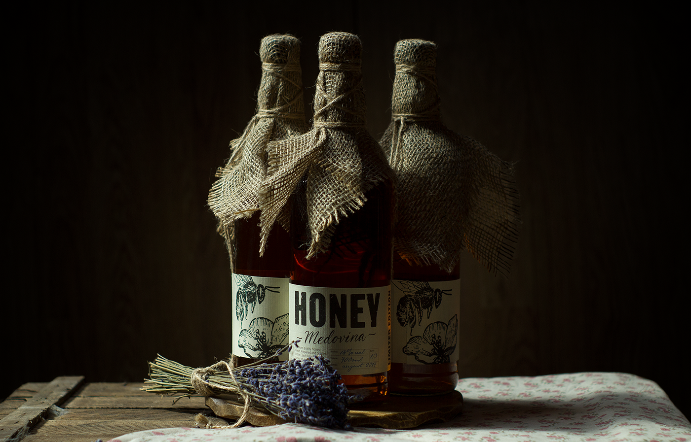 graphic design  design Label alcohol package amoth amothdesign honey mead amothstudio