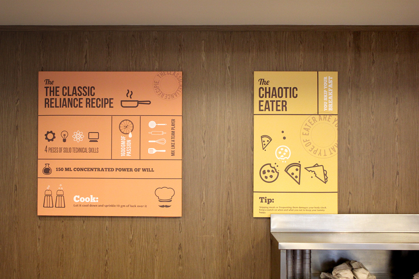cafe branding hive Hive Cafe Food Posters food graphic brand environment Types of Eater