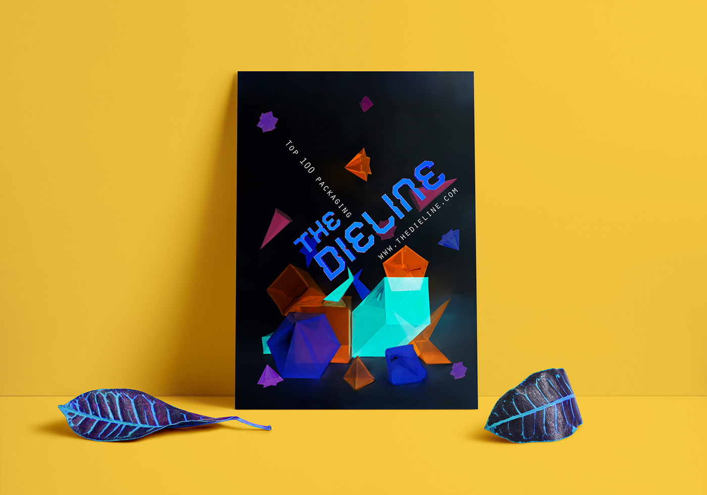 The Dieline dieline poster Packaging advertisement ad expand vision floating geometric