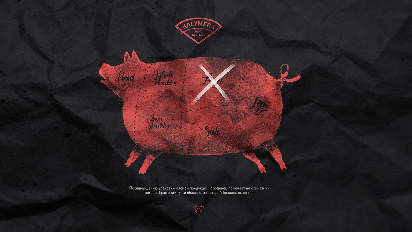 branding  package meat identity Retail design упаковка shop ILLUSTRATION  art