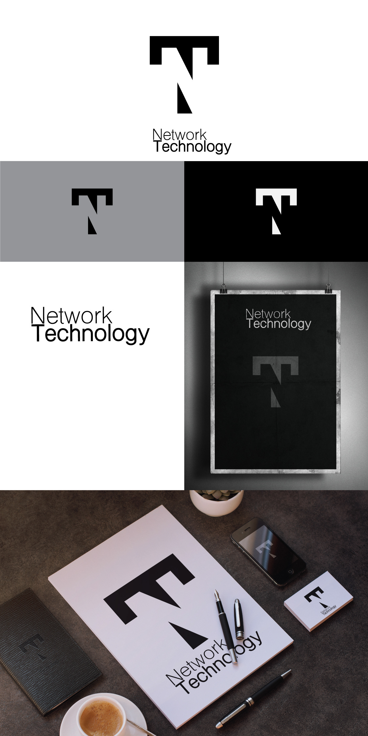 NT Logo Design on Behance