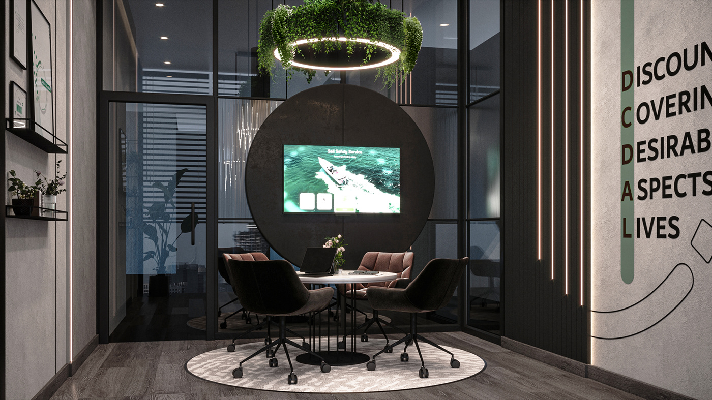 Office interior design  meeting 3dsmax institution corona corona render 