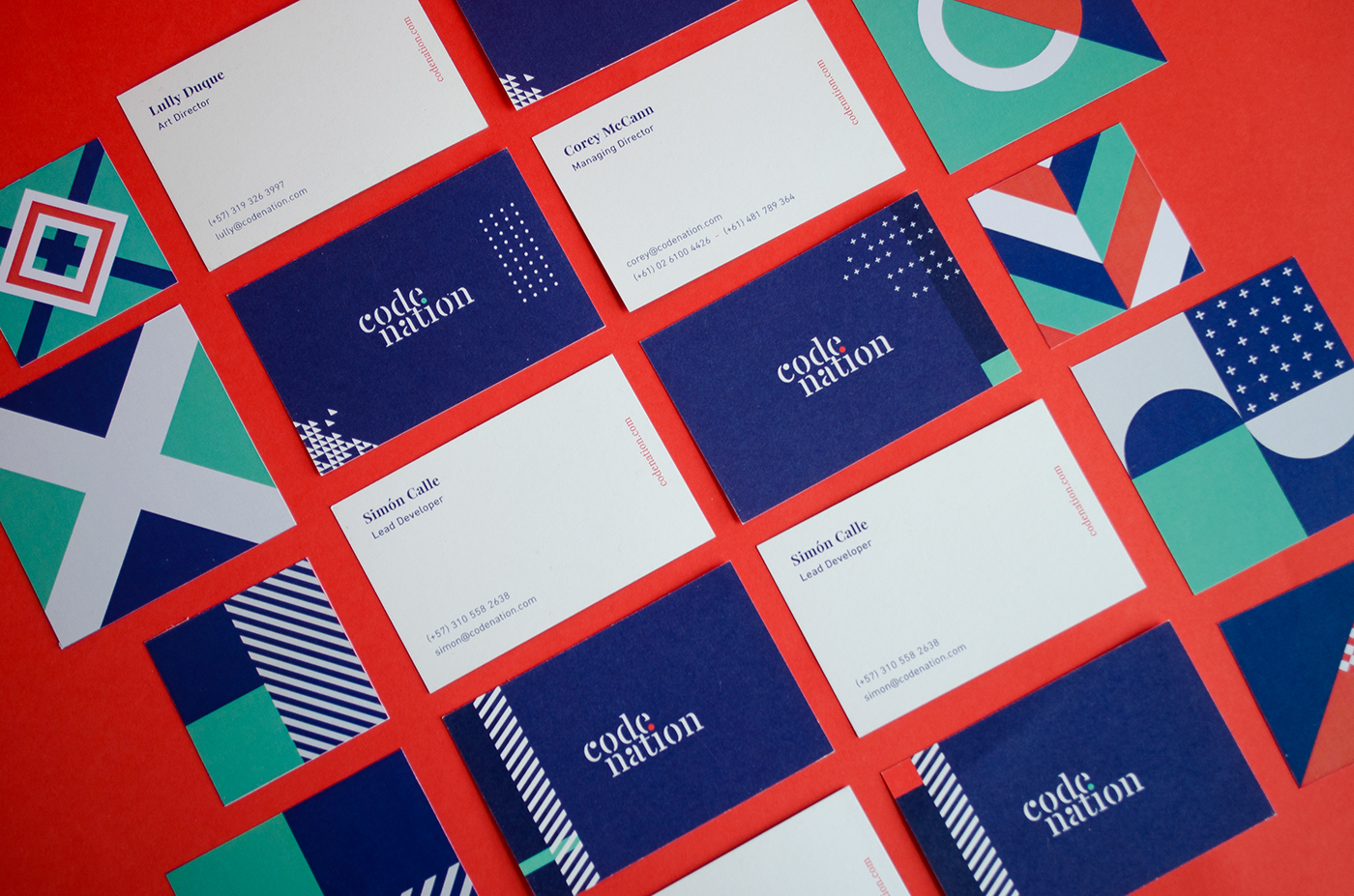 branding  flags color code digital studio design business card letterhead