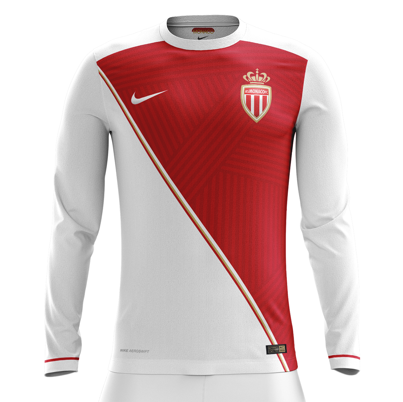 AS Monaco Monaco france maglia maillot jersey Nike kit design
