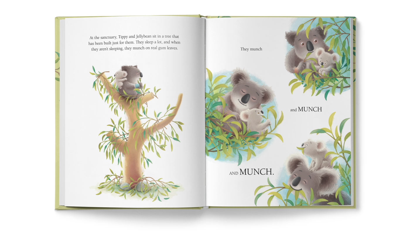 children's book fire kidlit kids book koala Picture book resque
