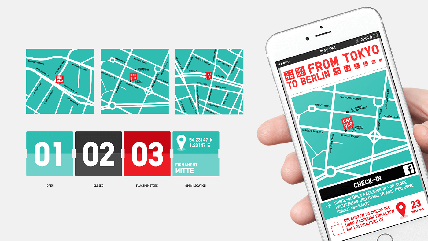 UNIQLO From Tokyo to Berlin on Behance